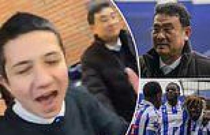 sport news Sheffield Wednesday chairman Dejphon Chansiri SHOVES young fan... with furious ... trends now
