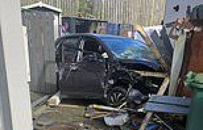Family's 'lucky escape' after car ploughs through railings and into their back ... trends now