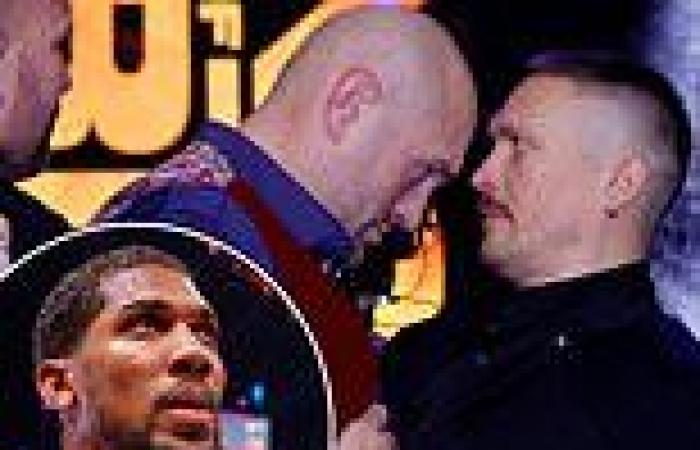 sport news Anthony Joshua predicts the winner of Tyson Fury vs Oleksandr Usyk fight as he ... trends now