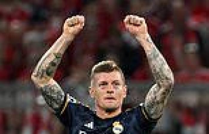 sport news Fans notice Toni Kroos told Vinicius Jr where to run for Real Madrid's opener ... trends now