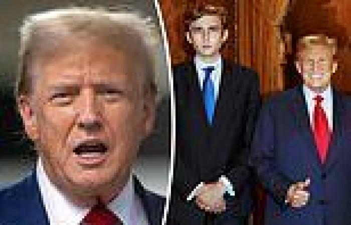 Trump is allowed to go to Barron's high school graduation after he ripped judge ... trends now