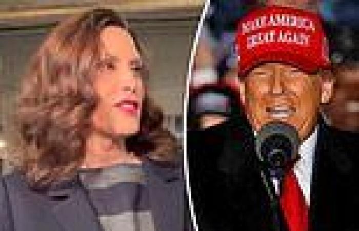Michigan Governor Whitmer calls Trump's abortion stance 'baloney' and insists ... trends now