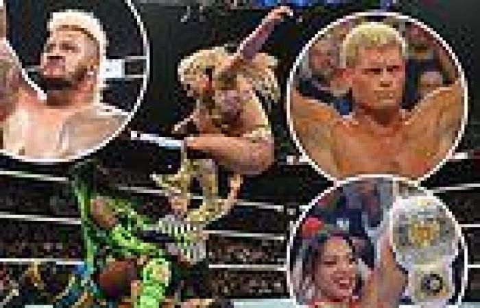 sport news WWE Backlash RESULTS: New champions crowned and a new member of The Bloodline ... trends now