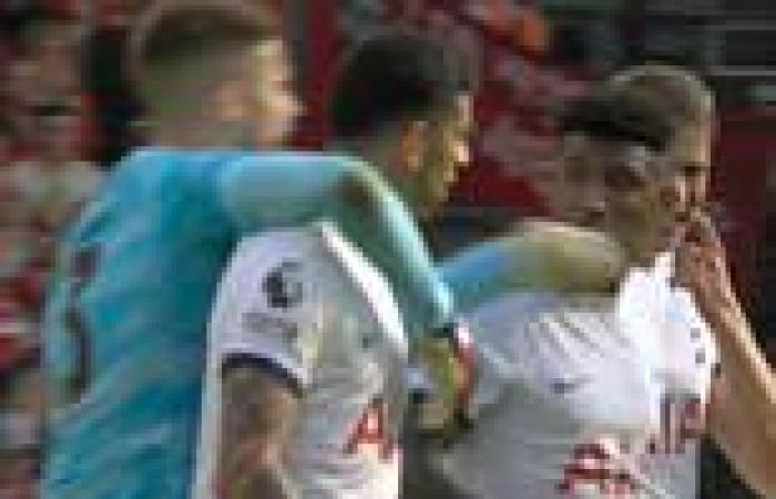 sport news Tottenham defenders Cristian Romero and Emerson Royal break into a heated ... trends now