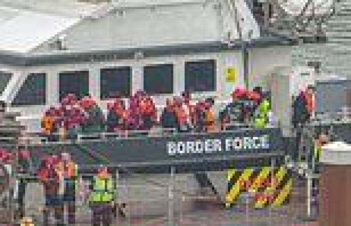 More migrants arrive in Dover after another 300 were picked up in the Channel ... trends now