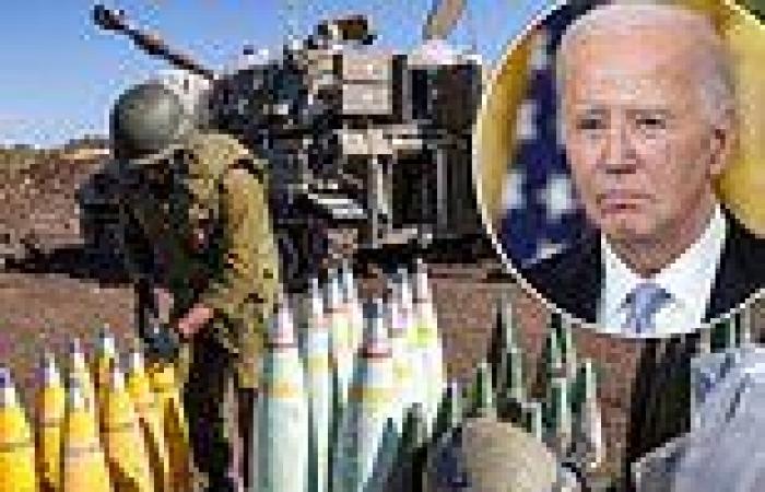 Biden bows to pressure from anti-Israel Democrats and suspends ammunition ... trends now