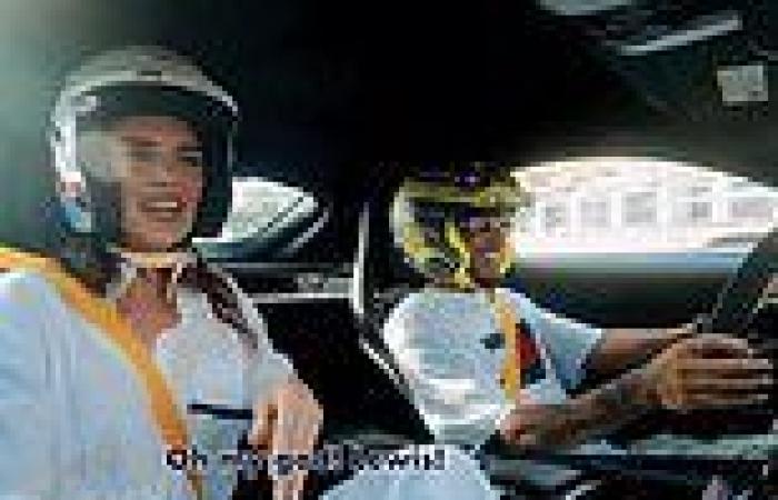 sport news Lewis Hamilton leaves Kendall Jenner screaming in fear as the F1 driver takes ... trends now