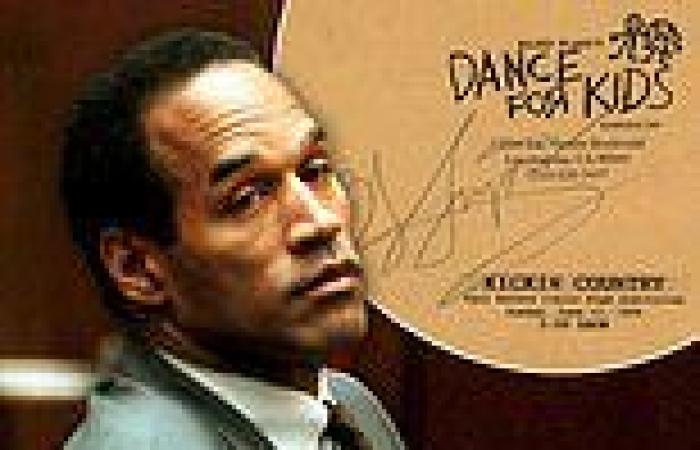 sport news OJ Simpson's signed dance recital program from the day wife Nicole and Ron ... trends now