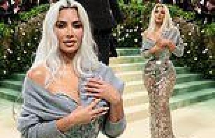 Kim Kardashian's TINY waist sparks shock reaction as she arrives at Met Gala ... trends now