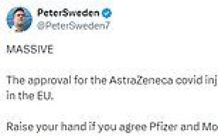 Now anti-vaxxers turn on Pfizer and Moderna after AstraZeneca's decision to ... trends now
