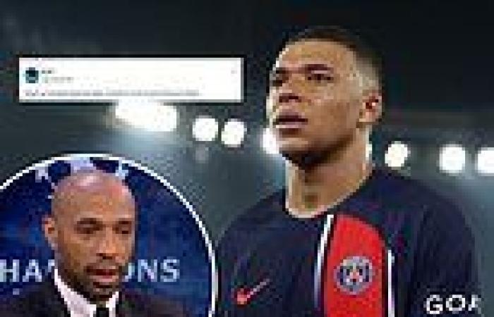 sport news Fans blast Thierry Henry for his 'embarrassing' take on where Kylian Mbappe ... trends now