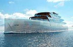 Designer shares concept for 'invisible' 290ft superyacht made out of mirrored ... trends now