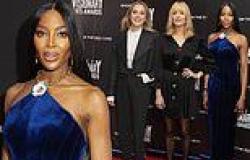 Naomi Campbell, Ferne Cotton and Rose Ayling-Ellis attend the Visionary Arts ... trends now