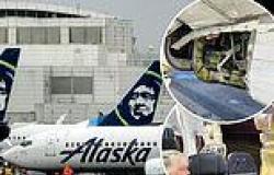 Alaska Airlines Boeing 737's inner windshield CRACKS while landing at Portland ... trends now