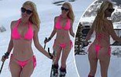 Heidi Montag puts on an eye-popping display as she hits the slopes in a skimpy ... trends now
