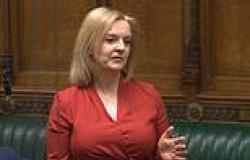 Liz Truss accuses government of 'finger-wagging, nannying control freakery' ... trends now