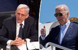 Attorney General Merrick Garland REJECTS claims Biden is an 'elderly man with ... trends now