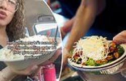 Customer claims she has the hack for fuller Chipotle bowls....but some call it ... trends now