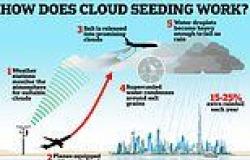 What is cloud seeding? Step-by-step graphic reveals how the weather ... trends now