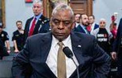 Pentagon Chief Lloyd Austin forced to STOP speaking after relentless heckling ... trends now