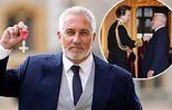 Paul Hollywood receives an MBE for services to broadcasting and baking from ... trends now