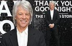 Jon Bon Jovi, 62, joins his bandmates for the UK premiere of new Disney+  ... trends now