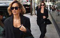 Rita Ora sets temperatures soaring as she rocks a stylish all-black look while ... trends now