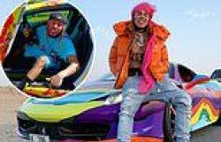 Rapper Tekashi 6ix9ine's luxury sports cars are allegedly seized by IRS agents ... trends now