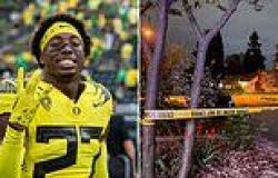 University of Oregon football player, 19, is arrested for fatal hit and run ... trends now