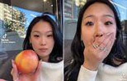 Whole Foods shopper is left in disbelief after paying $7 for an APPLE as she ... trends now