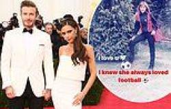 Victoria Beckham quips that she taught her football star husband David ... trends now
