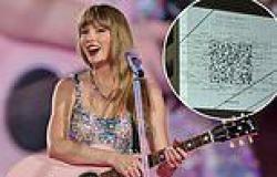 Taylor Swift leaves QR codes with secret meanings in Sydney and Melbourne ahead ... trends now