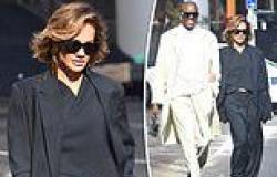 She means business! Rita Ora steps out in chic tailored three-piece suit as she ... trends now