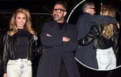 Chloe Sims, 42, gets cosy with Netflix exec on glam London night out... days ... trends now
