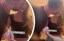 Taylor Swift shares throwback clip of Travis Kelce KISSING her while she cooks ... trends now
