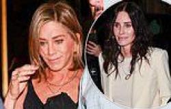 Jennifer Aniston, 55, and Courteney Cox, 59, show off their age-defying looks ... trends now
