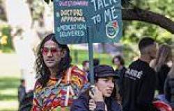 Cannabis rally: Cops swarm weed picnic in Melbourne's Flagstaff Gardens and ... trends now