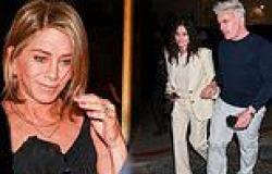 Jennifer Aniston, 55, and Courteney Cox, 59, show off their age-defying looks ... trends now