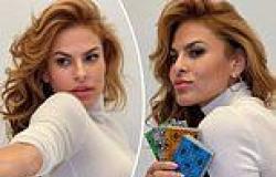 Eva Mendes, 50, displays her gorgeous complexion in stunning selfies - after ... trends now