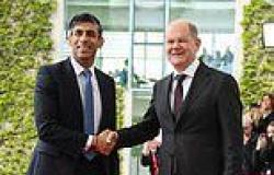 Rishi Sunak holds talks with German Chancellor Olaf Scholz as they pledge to ... trends now