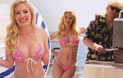 Heidi Montag shows off her incredible physique in a tiny pink bikini with ... trends now