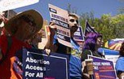 Arizona House REPEALS 1864 abortion ban: Three Republicans join Democrats to ... trends now