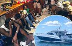 Luxury Florida yacht is stopped with THIRTY Haitian migrants crammed inside in ... trends now