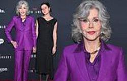 Jane Fonda, 86, glows with happiness as she poses with granddaughter Viva ... trends now