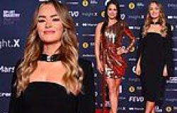 Laura Woods wows in a black figure-hugging dress as she and Sam Quek lead the ... trends now
