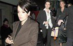 Lily Allen wraps up in stylish brown coat as she leaves Miquita Oliver's 40th ... trends now