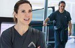 Spice Girl Mel C lives up to her Sporty moniker in activewear as she lands at ... trends now