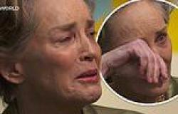 Sharon Stone, 66, breaks down in TEARS during very emotional moment as she ... trends now