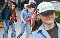 Chloe Grace Moretz and girlfriend Kate Harrison sport matching rings on their ... trends now