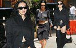 Charli XCX wears racy leather hot pants and chaps after going braless in ... trends now